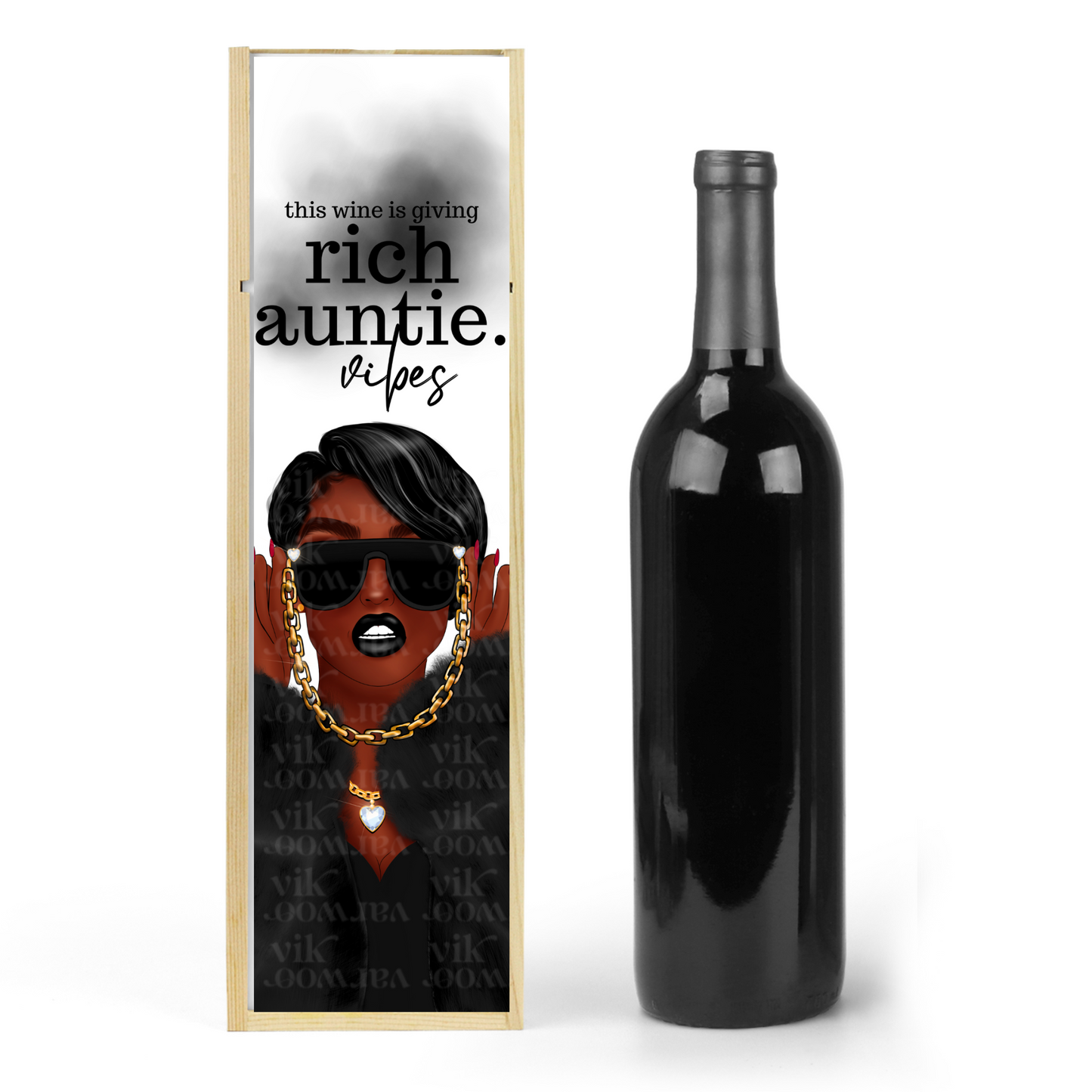 Rich Auntie Vibes Wine Box