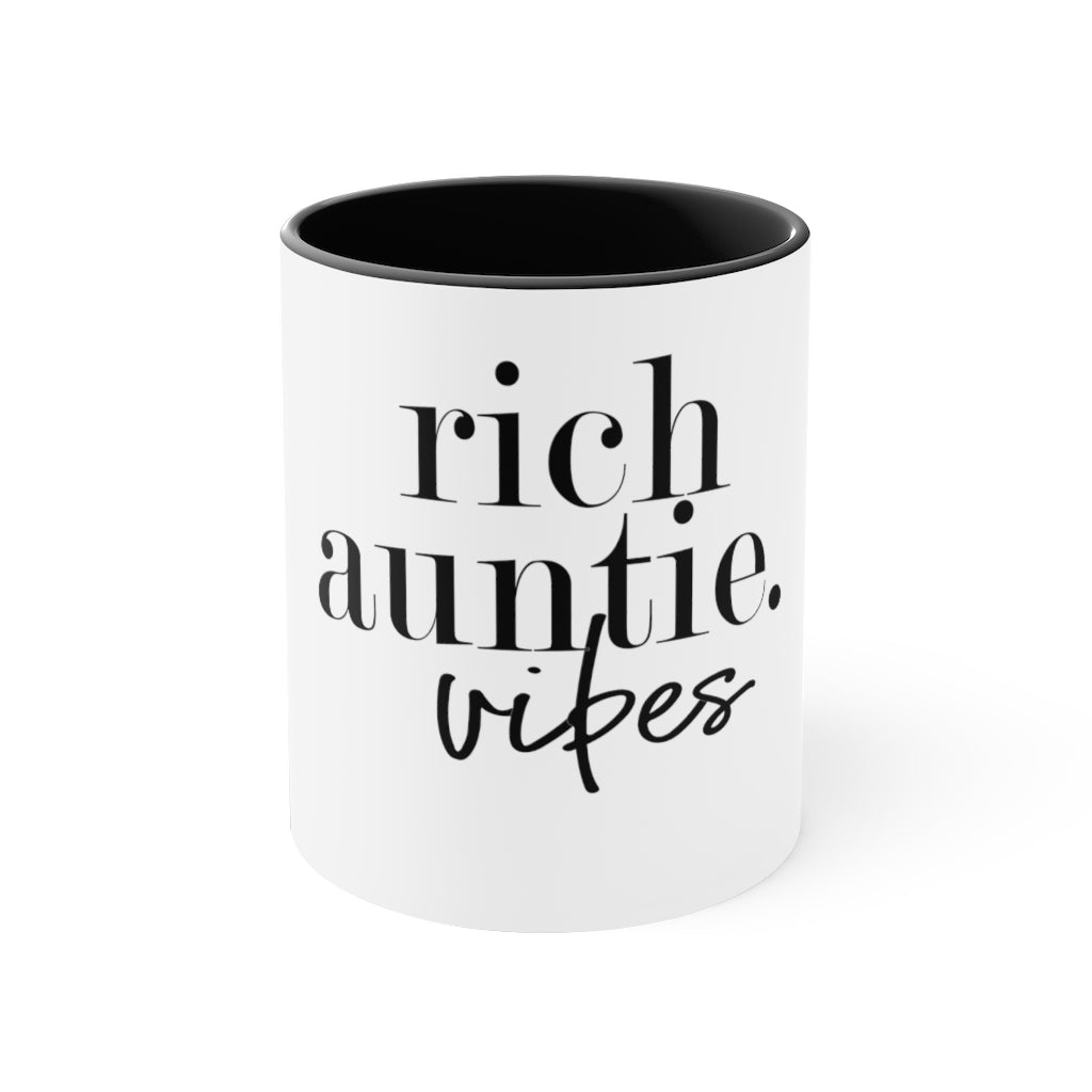 Rich Auntie Vibes Coffee Mug