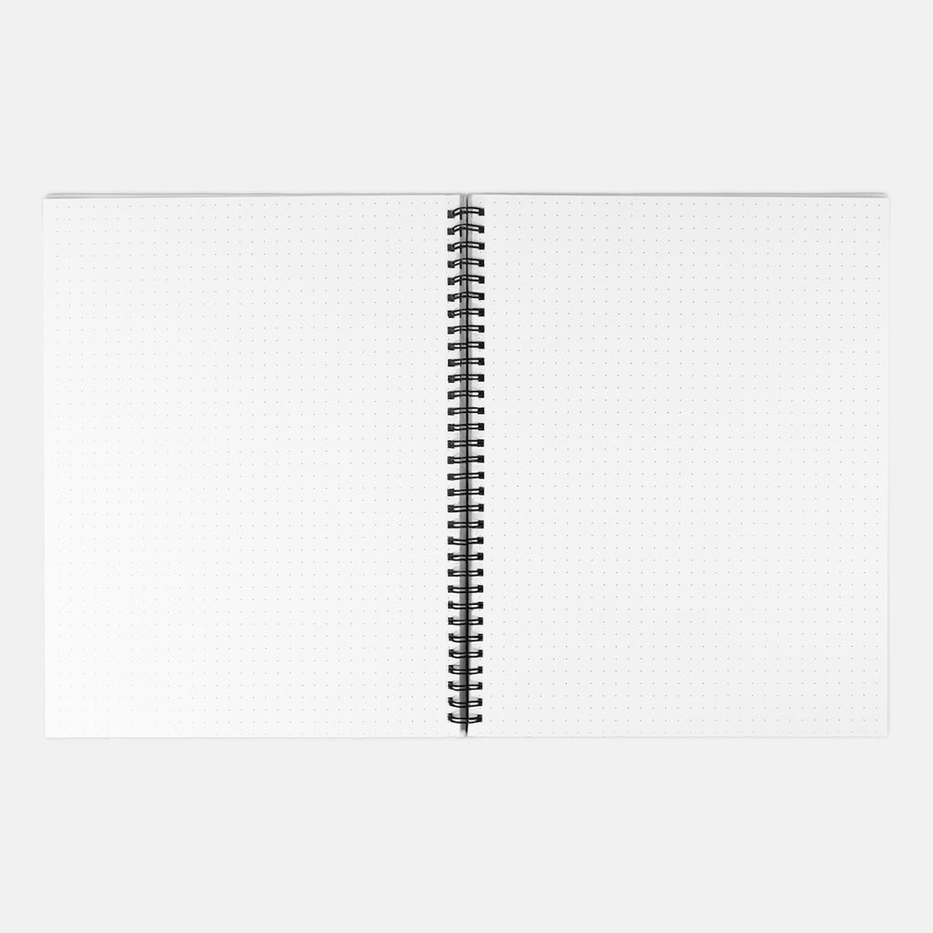 Melanin Hardcover Spiral Notebook