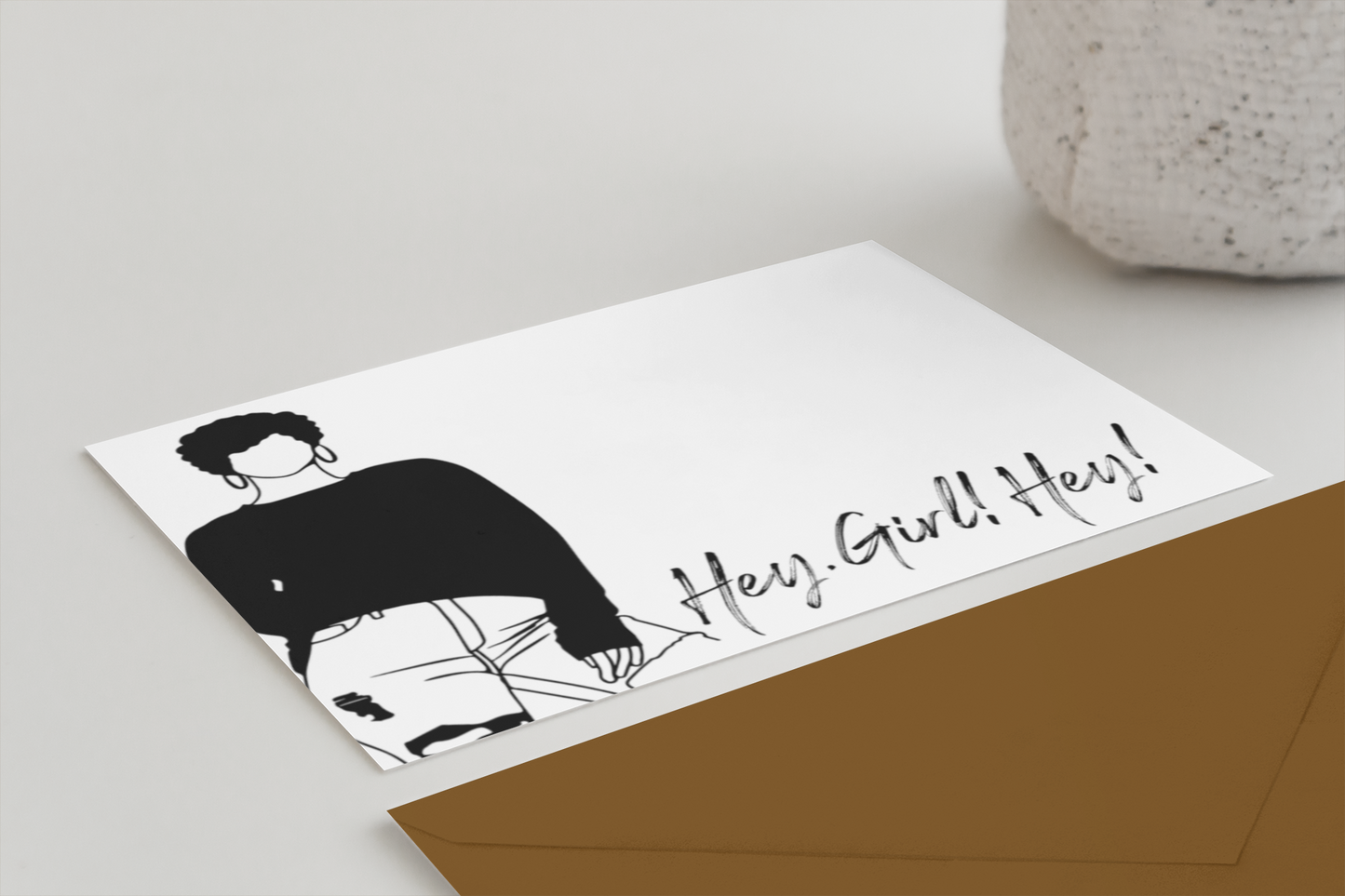 Hey Girl, Hey Note Card Set of 8