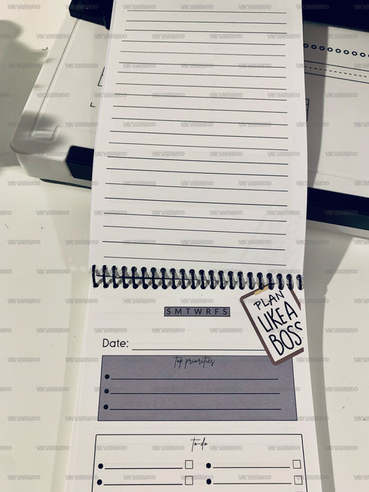Custom To Do List Notebook