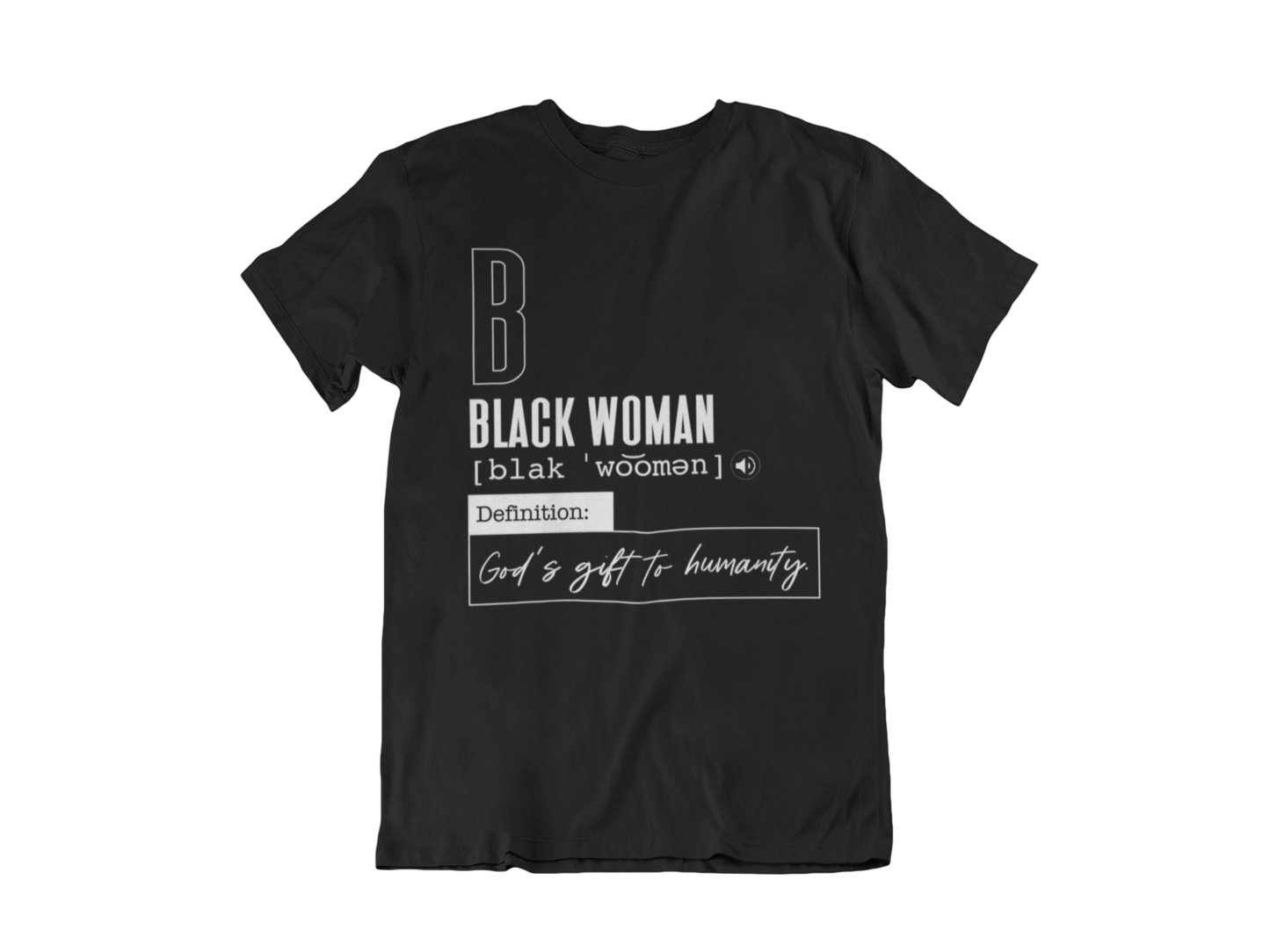 Black Woman Tee